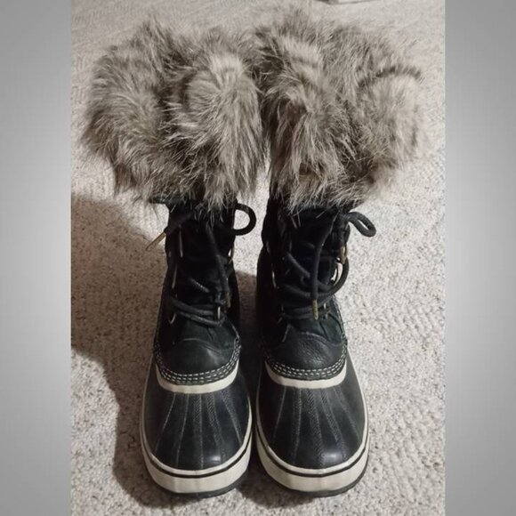 Sorel Joan of Arctic snow waterproof boots size 9.5 women's BLACK - Picture 5 of 12